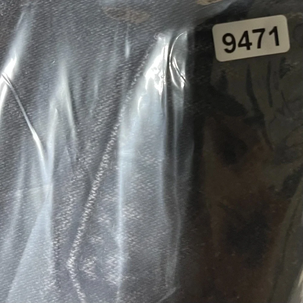 Vintage Wrangler Jeans 36x34 Black Pants 933 Silver Cowboy Western Fits 35x32‎